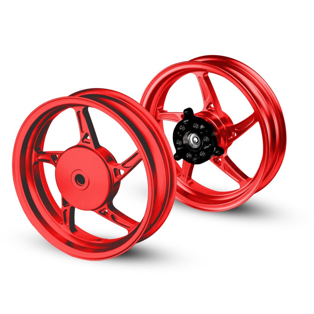 Jual RPD CNC Casting Wheel Set Monza for Aerox (F: 3.00x14, R